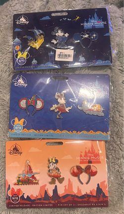 Disney Minnie Mouse Main Attraction Pin Series