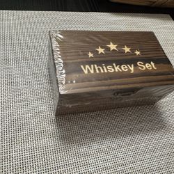 New Unopened Whiskey Set