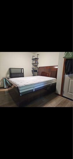 DANIA Italian Wood Bedframe Queen
