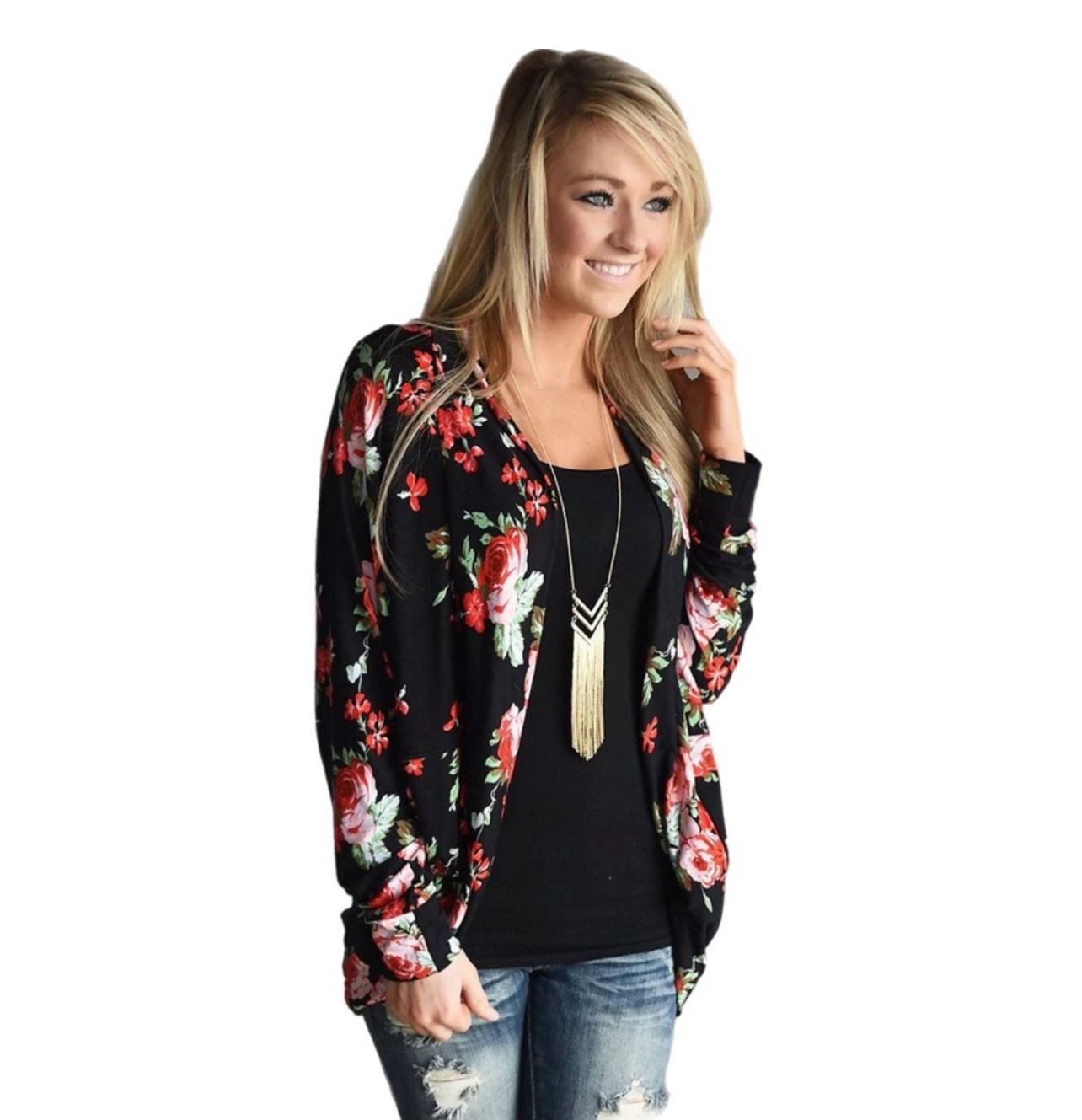 Floral Cardigan