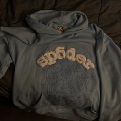 Sp5der Web Hoodie ‘Sky Blue’
