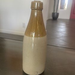 Antique Stoneware Ale Bottle