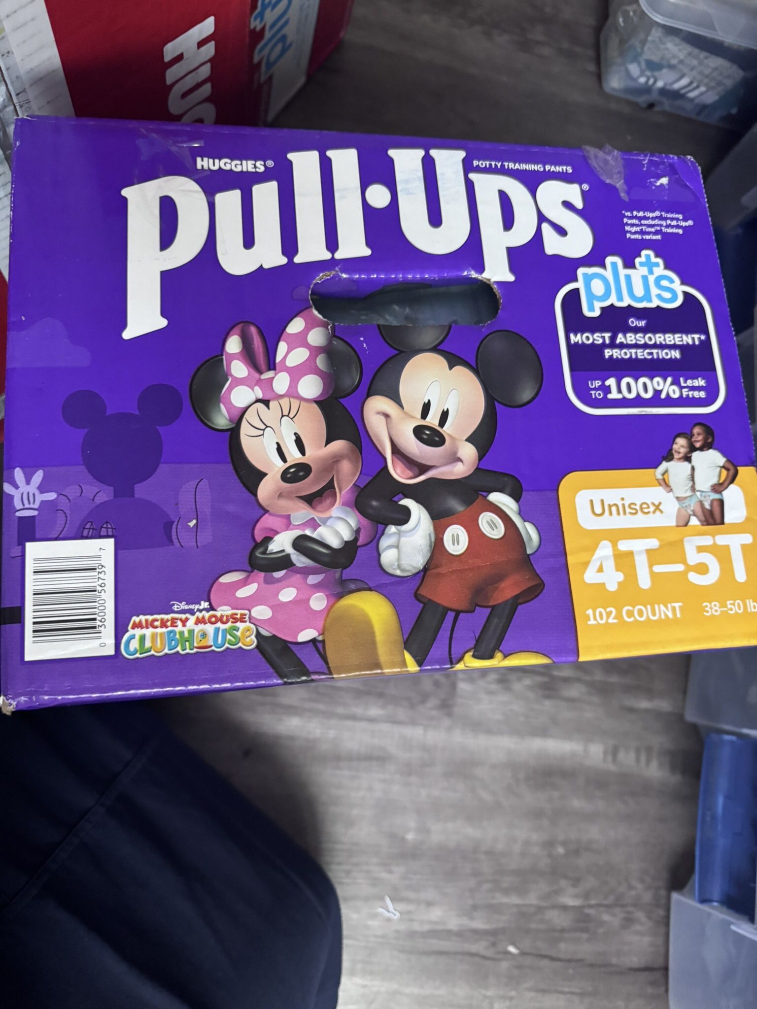 New Pull Ups Huggies Size 4T-5T 102 Count