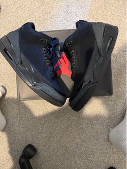 Jordan 3 black cat size 9.5