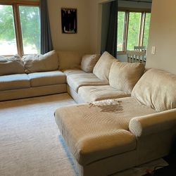 Large Comfortable And Used Couch