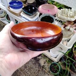 Mahogany Bonsai Bowl 6-in