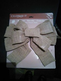 Wedding decorations...10 Burlap bows