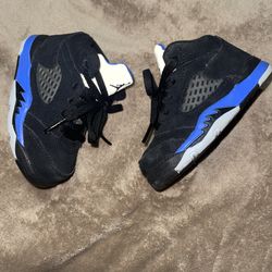 Jordan 5 Racer Blue Toddler Shoes Size 5c