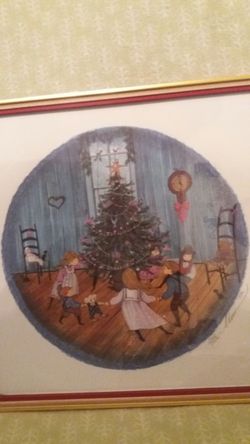 VINTAGE 1987 LTD EDITION PBuckley Moss artist signed print