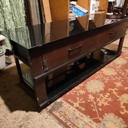 Glass Top Coffee Table