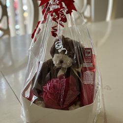Mother’s Day Gift Basket You’re The One Gift  Set With Brown Bear