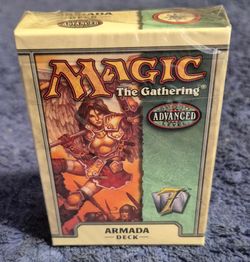 7TH EDITION ARMADA DECK WHITE THEMED MAGIC THE GATHERING 2001 SEALED ADVANCED