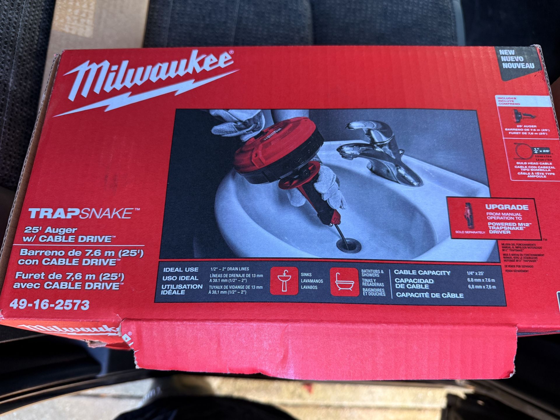 Milwaukee Trap Snake Auger