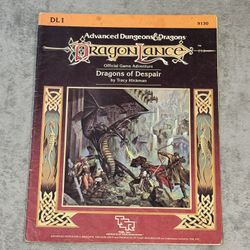 Dungeons & Dragons D&D "Dragons of Despair" (1st Ed., 1984) TSR#9130