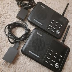 Wuloo Wireless Intercom With LCD Display 