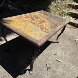 Nice Stone Garden Table