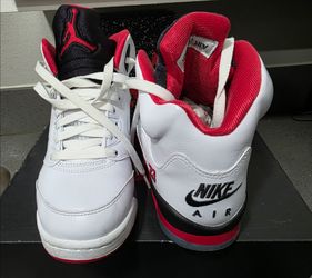 Nike Air Jordan 5 Fire Red Sneakers