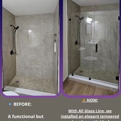 Vidrio templado para ducha – Estilo moderno y funcional
