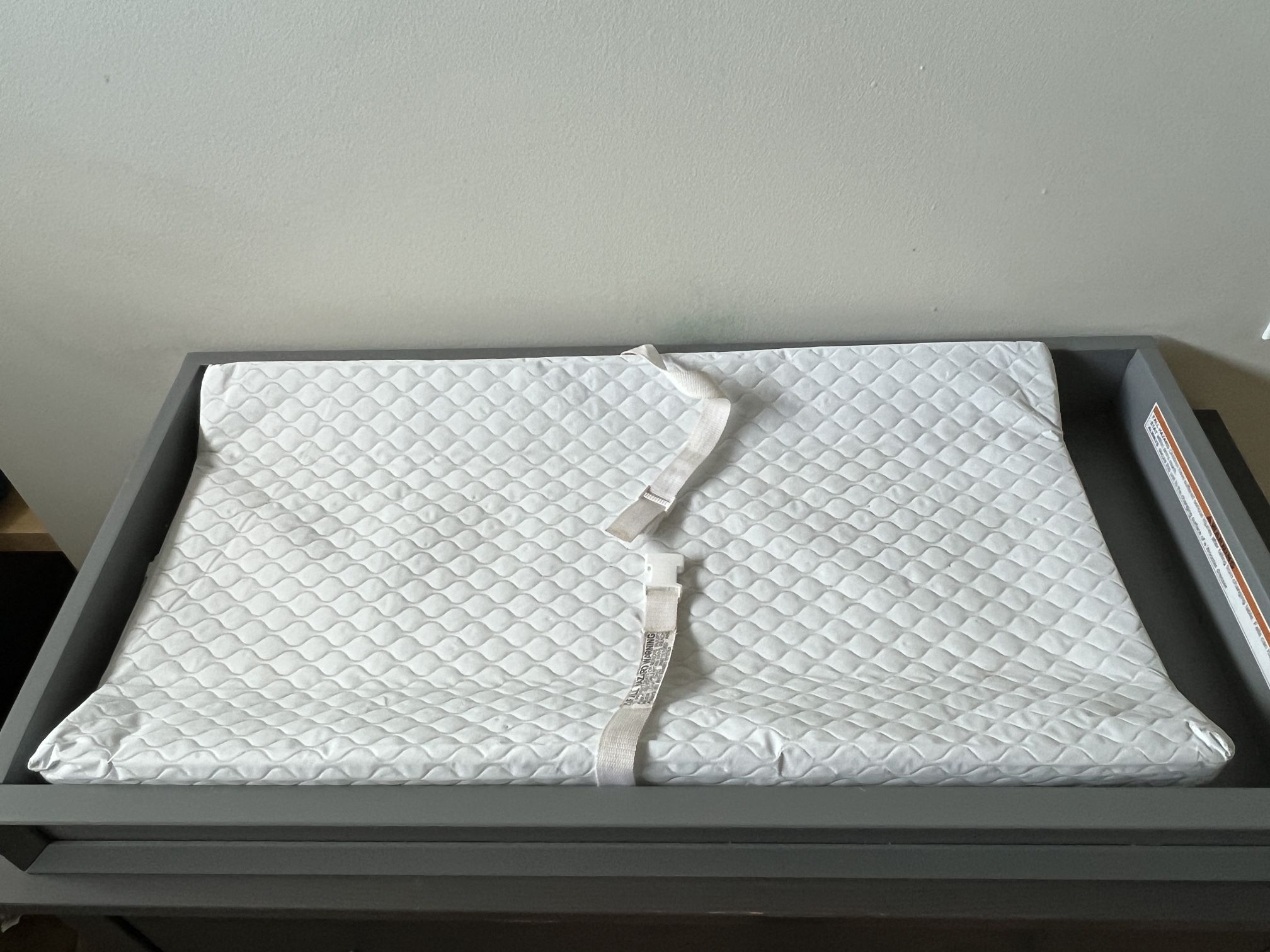 Changing Table Topper Tray And Pad