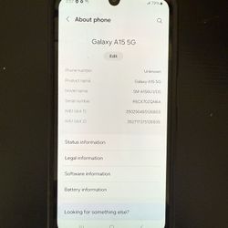 Samsung Galaxy A15 5G – Unlocked – Like New + Free Case ($199 Retail)