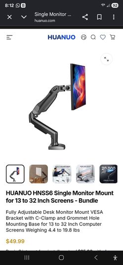 Monitor mount