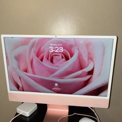 Apple iMac 2021 Pink