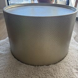 Braeburn Modern Round Coffee Table Gold Christopher Knight Home: Hammered Iron