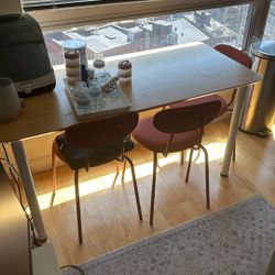 Dining Table With 4 Chairs 