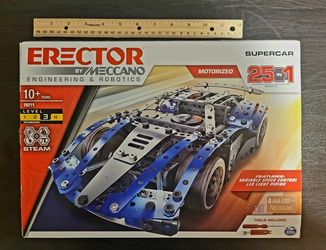 Erextor Meccano 25 In 1 Robotic Car
