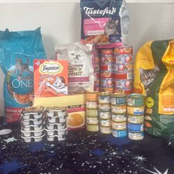 Cat Food Dry And Wet Mixed