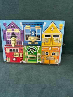 Melissa & Doug Latches Board Puzzle