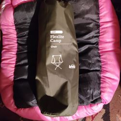 R.E.I. Flexlite Camp Chair.                                                                                                 