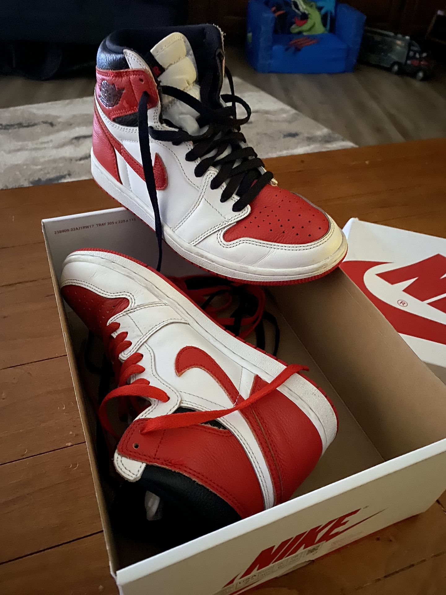 Og Retro Nike Air Jordan Size 7.5-$$100 Obo 