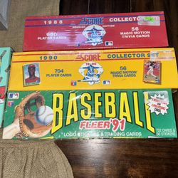 Late 80”s And Early 90s Baseball Card Sets