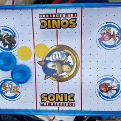 Sonic The Hedgehog Air Hockey Table Top Edition