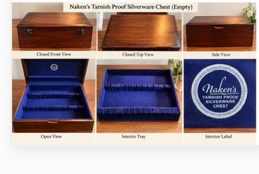 Naken Silverware Chest