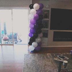 Balloons Culumns $70 Each 6 Ft