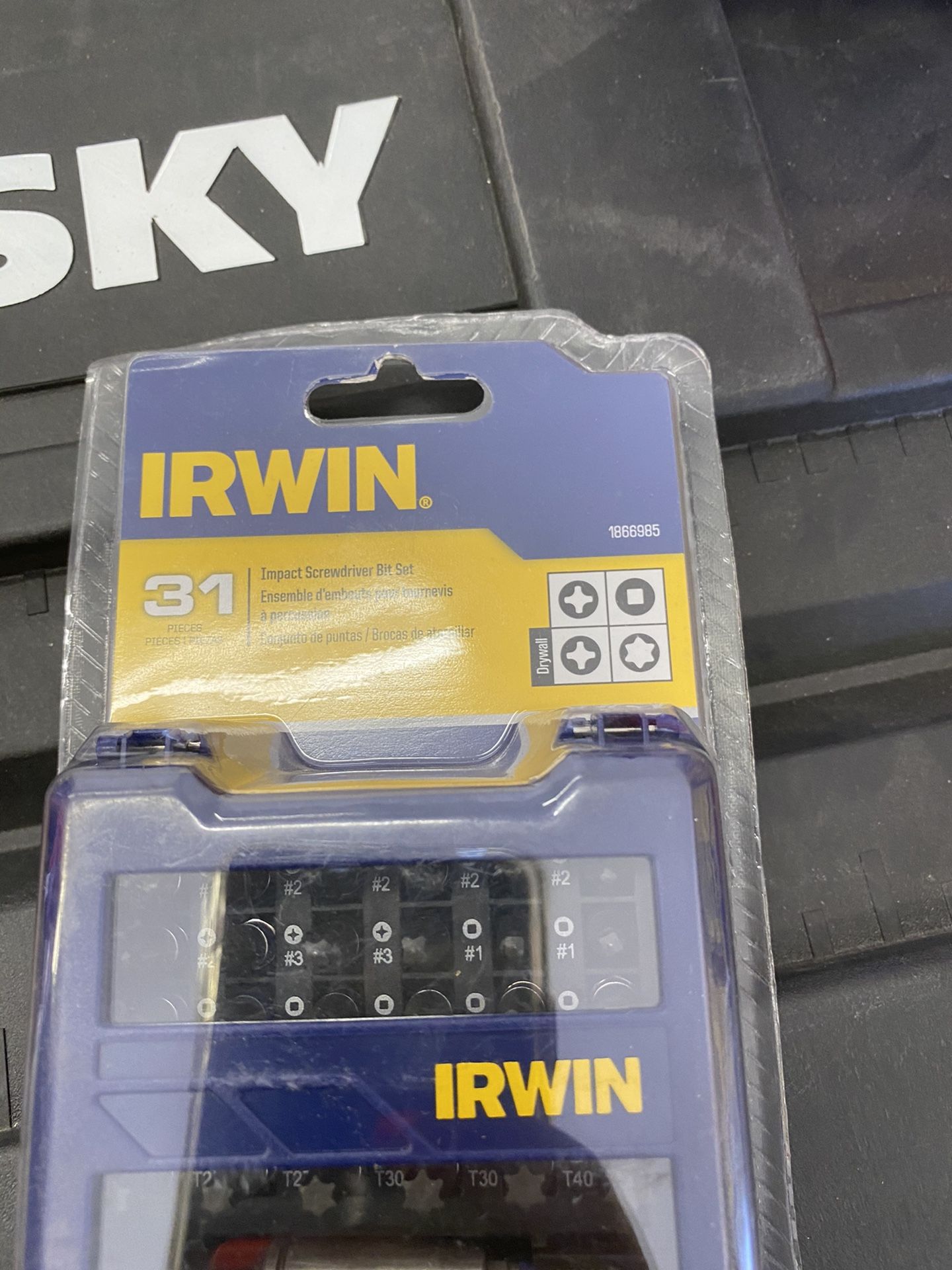 Irwin 1866985 Impact Bit Drawer Set, 31 Piece