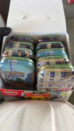 Pokemon mini tins