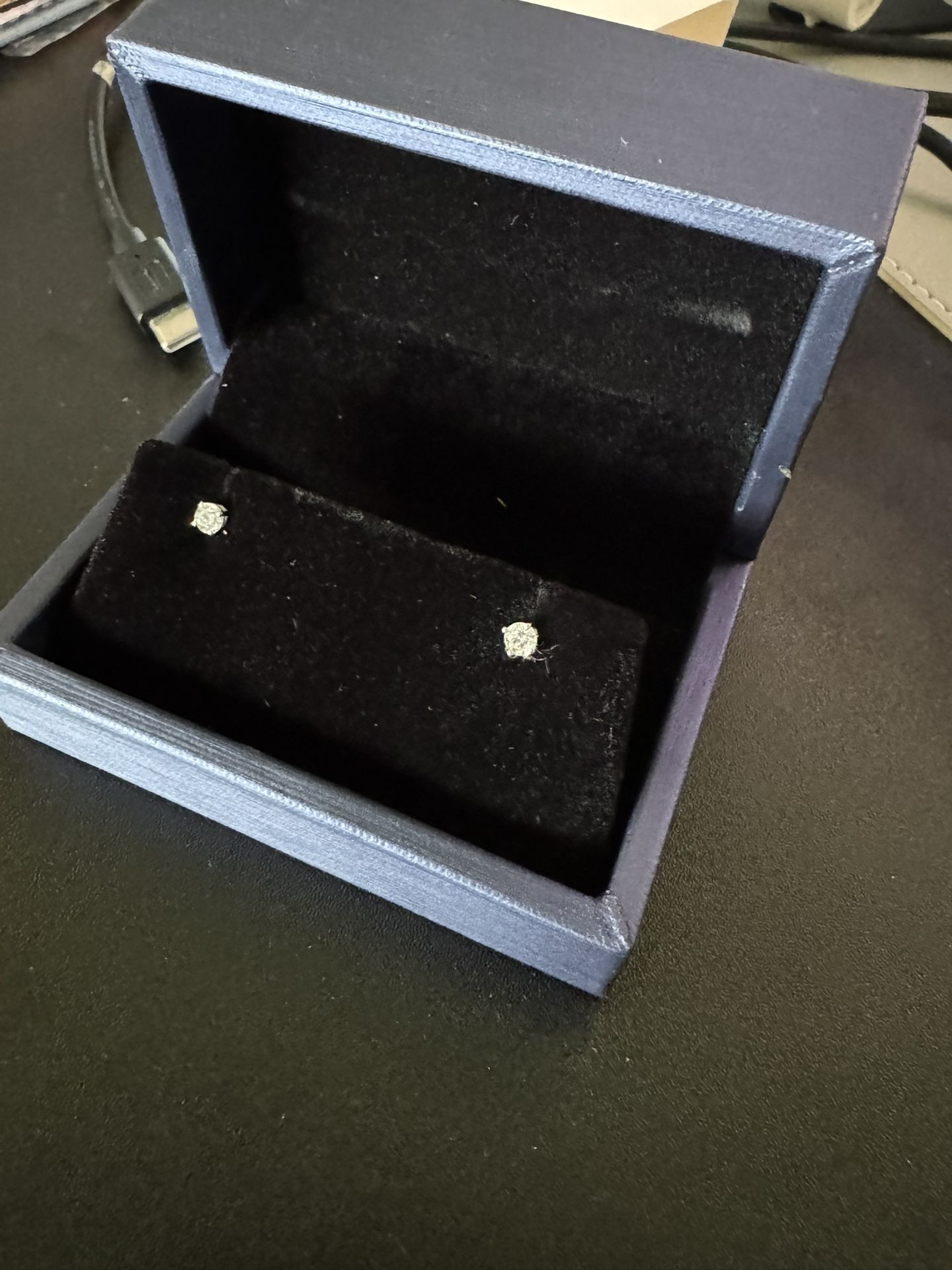 1/3 Carat Weight Diamond Earrings