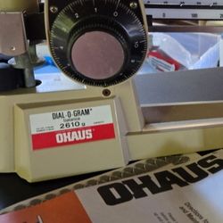 OHAUS DIAL O GRAM SCALE