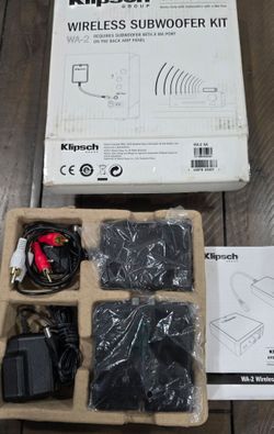 Klispch Wireless Subwoofer Kit