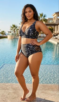 Women plus size Swimsuit Size 16 (XL) New