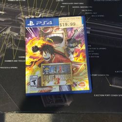 One Piece Pirate Warriors 3 PS4