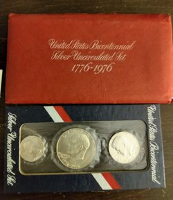 Silver United States Bicentennial Uncirculated Set