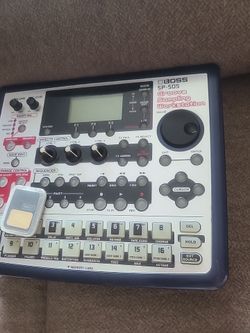 boss sp 505 music sampler