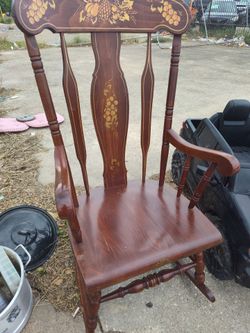 Adult SZ wooden rocker wooden furniture available mesedora DE MADERA