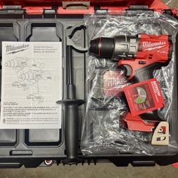 Milwaukee M18 FUEL 1/2" Hammer Drill/Driver (Tool-Only, New) 