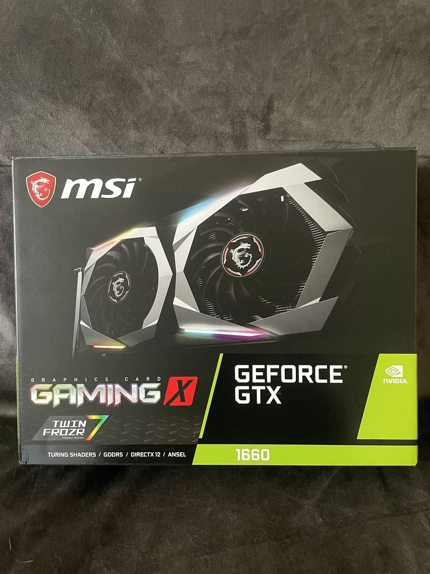 MSI GTX 1660 6GB GDDR5