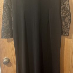 Kabayare Formal Holiday Party Dress  Large Long Sleeve Maxi